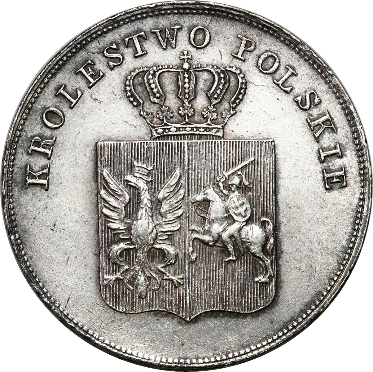 Powstanie Listopadowe. 5 złotych 1831 KG, Warszawa – PIĘKNE